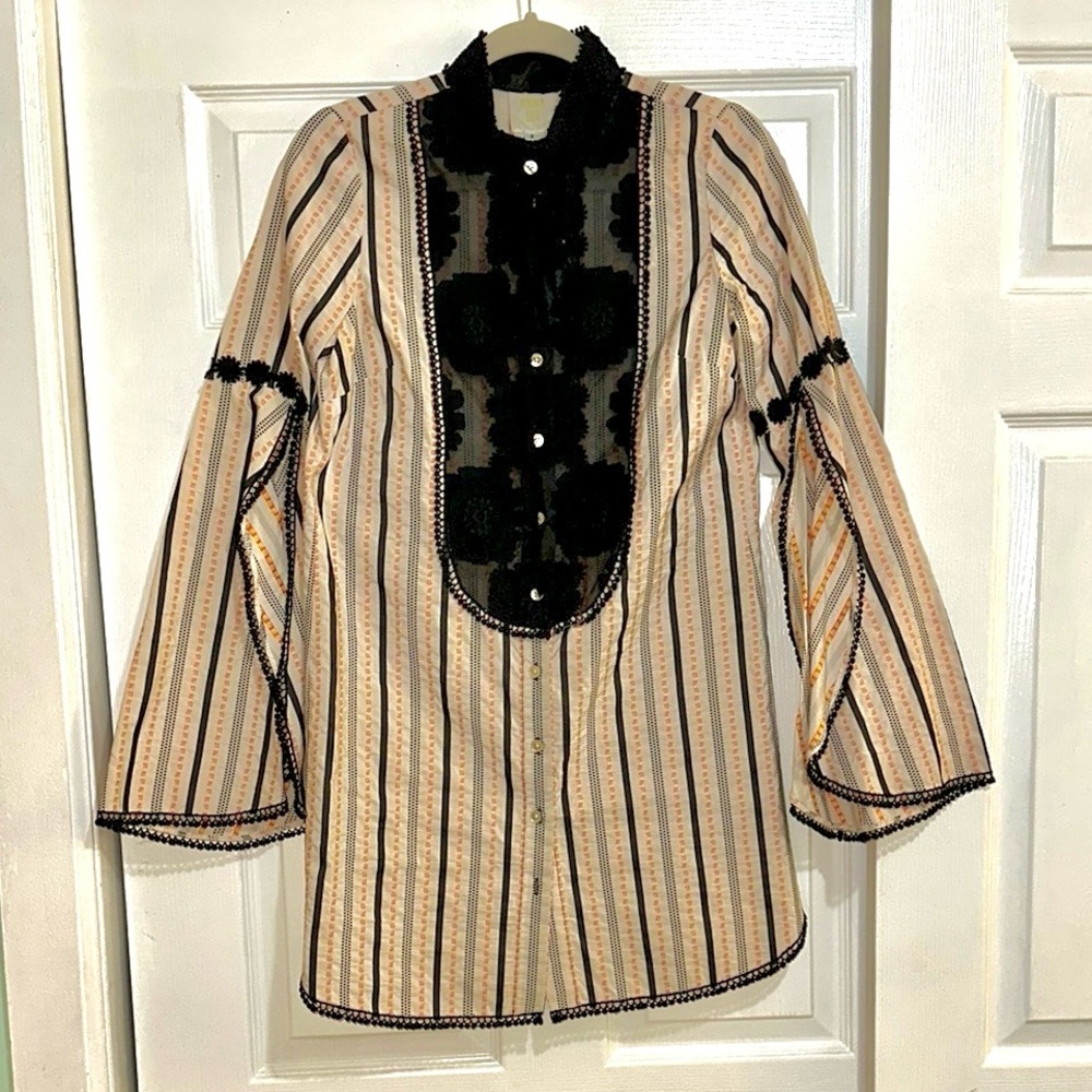 Anna Sui Striped Mini Dress or Tunic Top
